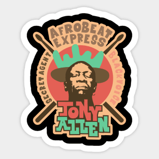 Tony Allen - Beat Master: Tribute to Afrobeat's Rhythm Maestro Sticker